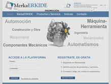 Tablet Screenshot of merkaerkide.com